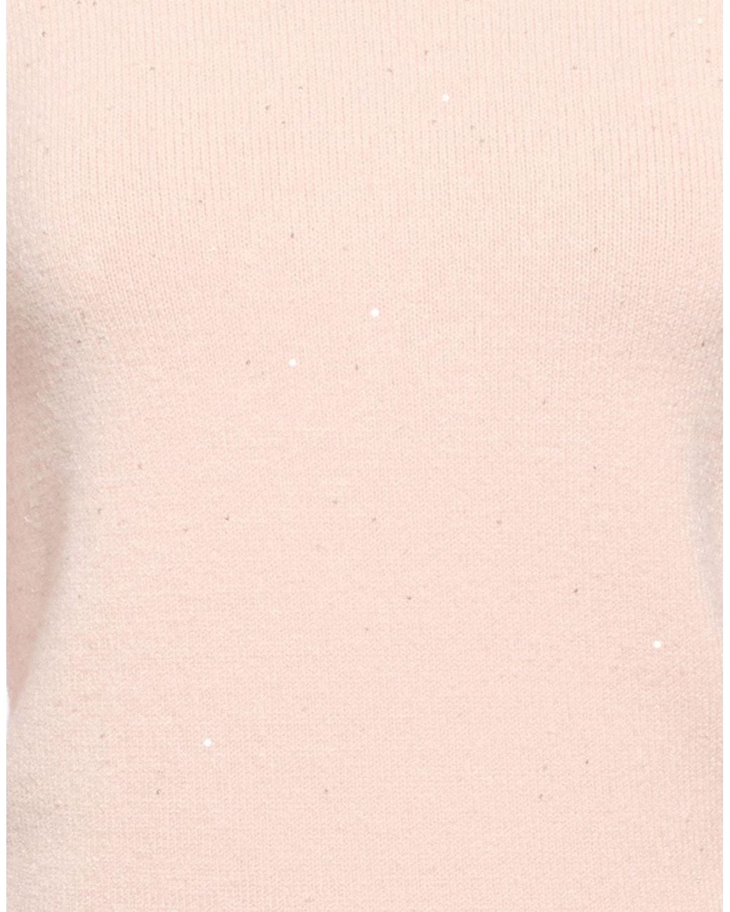 Kontatto Pink Turtleneck Viscose, Polyester, Polyamide