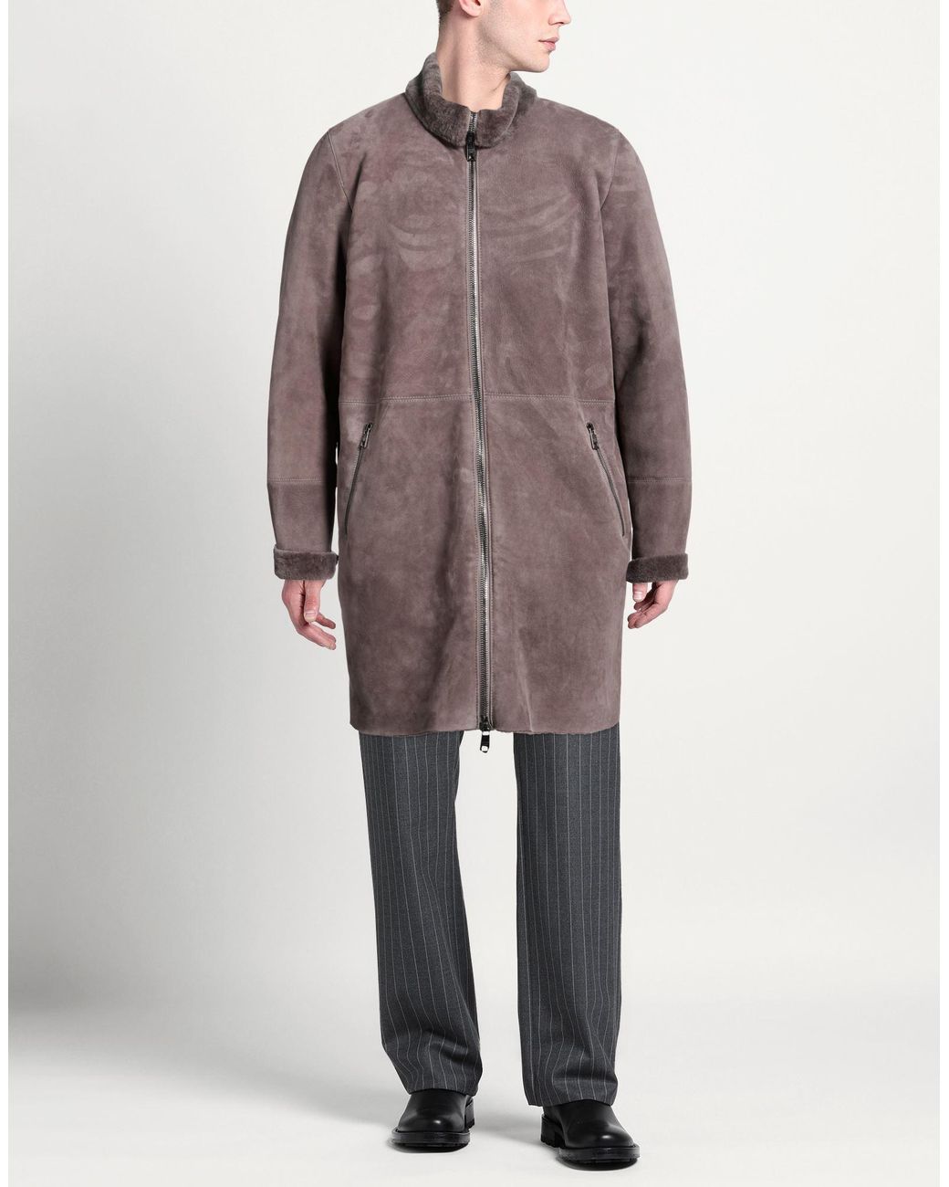 Giorgio Brato Brown Shearling & Teddy for men