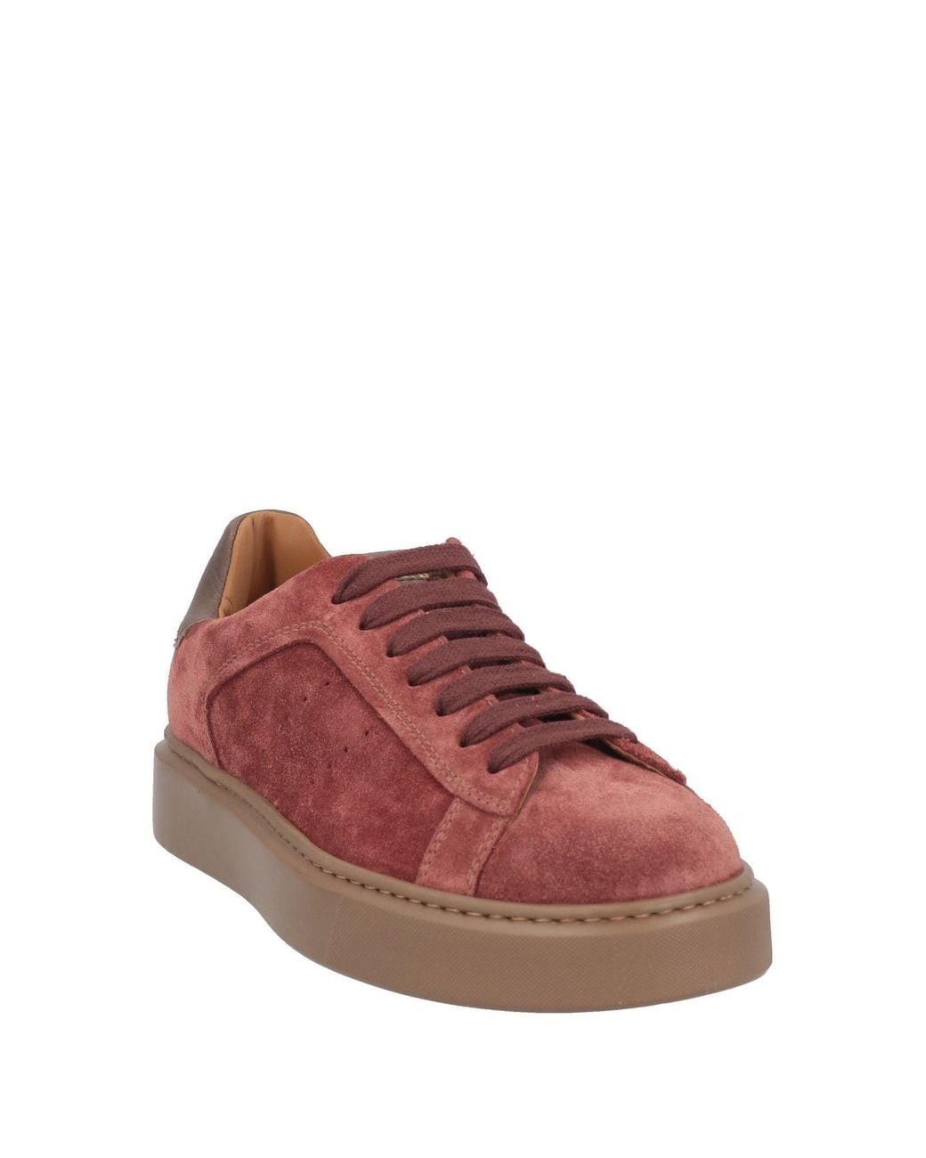 Doucal's Brown Alex Brick Sneakers Leather for men