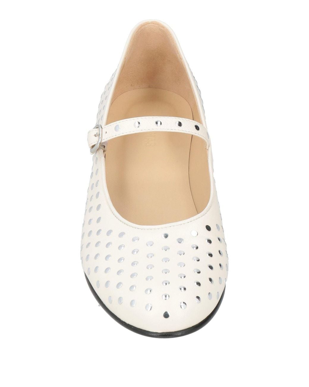 Alohas White Ballet Flats