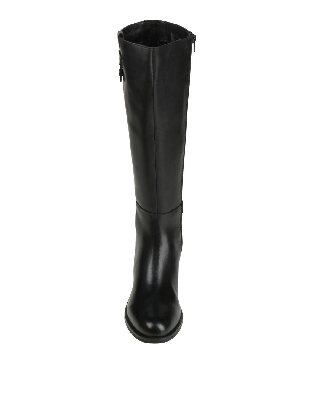 Osey Black Boot Leather
