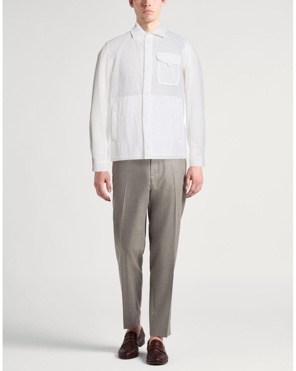 Herno White Jacket Polyamide for men