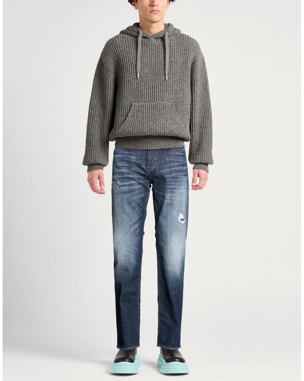 ARMANI EXCHANGE Blue Jeans Cotton, Elastane for men