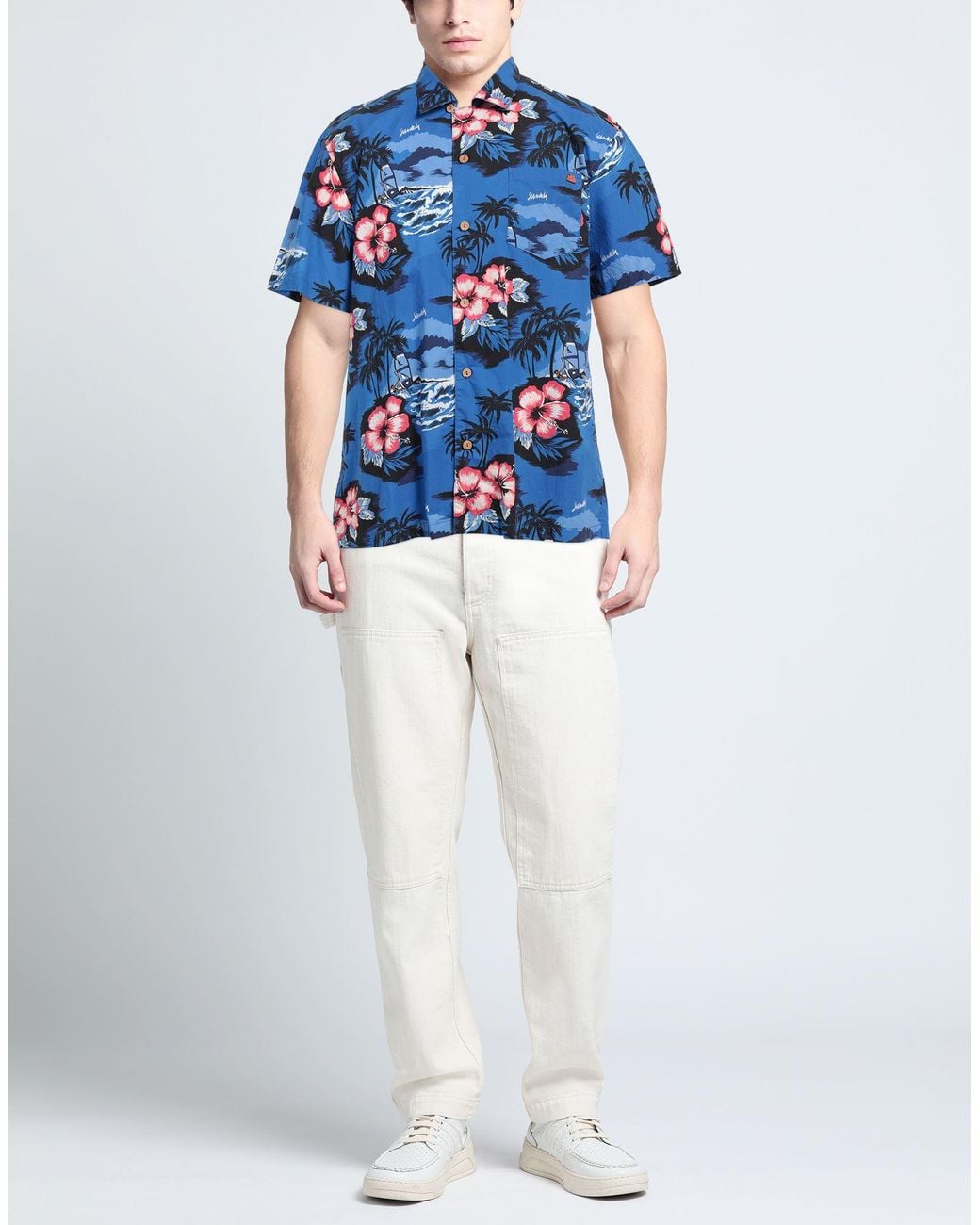 Sundek Blue Shirt for men