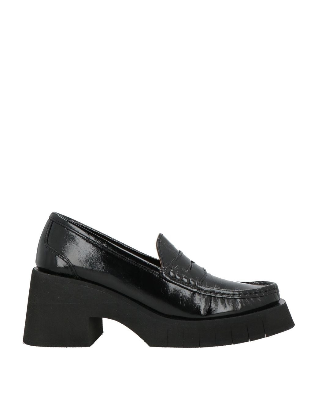 Paloma Barceló Black Odele Loafers Leather