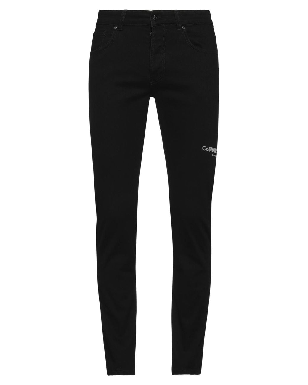 CoSTUME NATIONAL Black Denim Pants for men