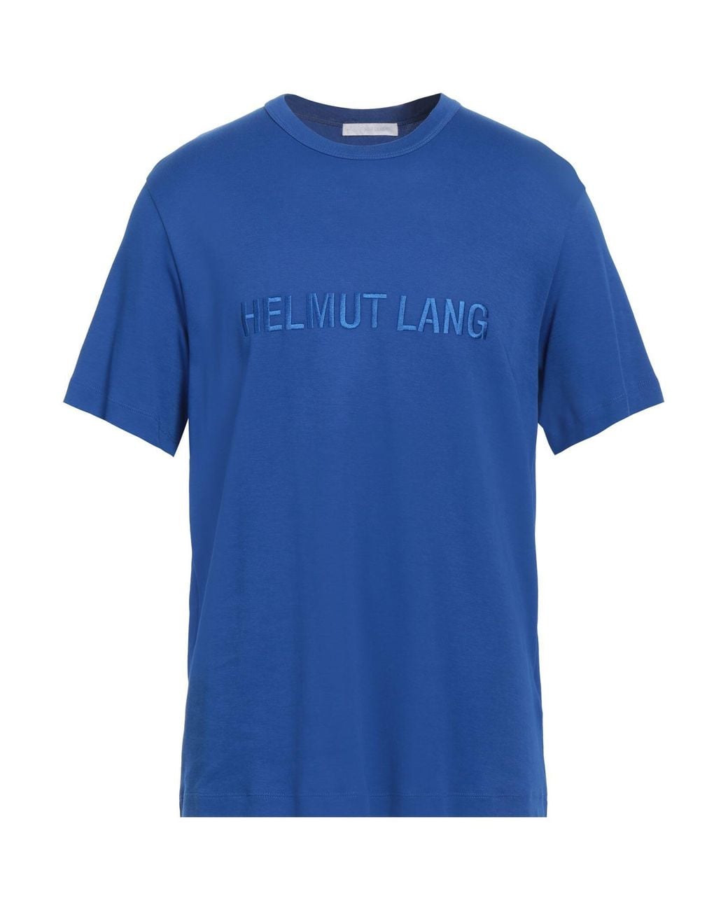 Helmut Lang Blue T-Shirt Cotton for men