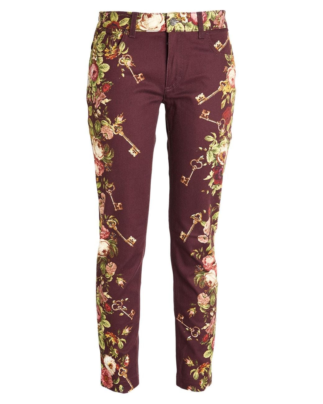 Dolce & Gabbana Red Trouser