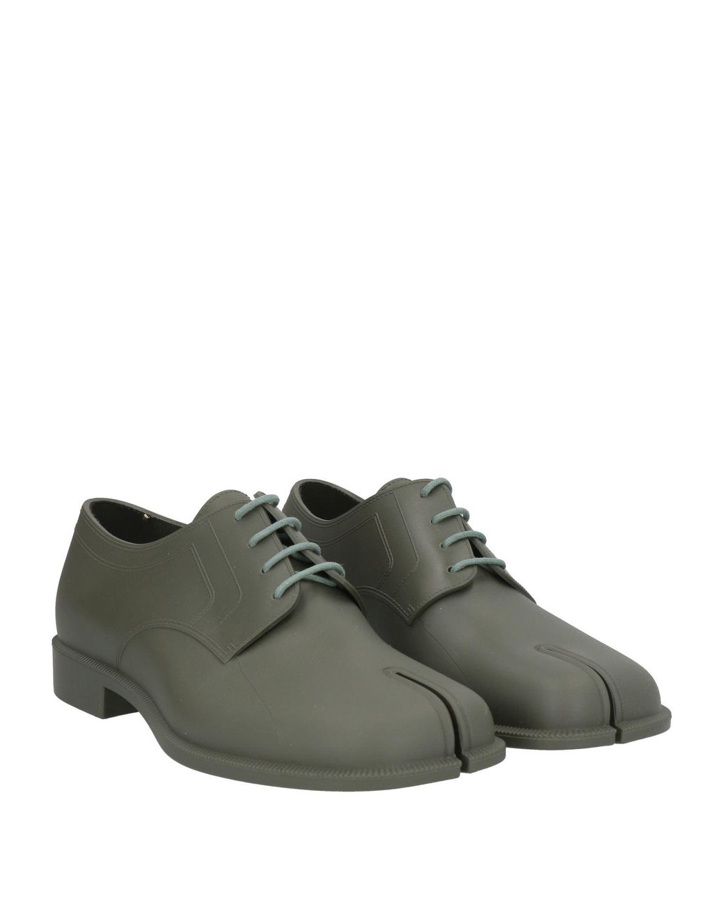 Maison Margiela Gray Lace-up Shoes
