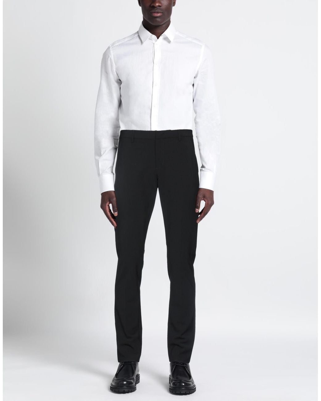 Dondup Black Pants for men