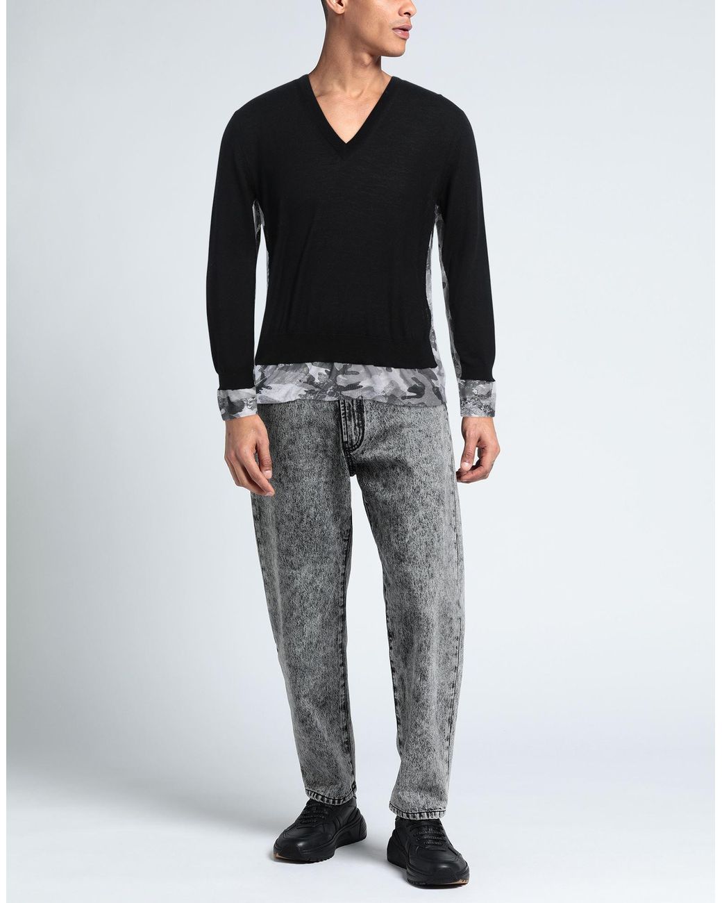 Pullover di Dolce & Gabbana in Black da Uomo