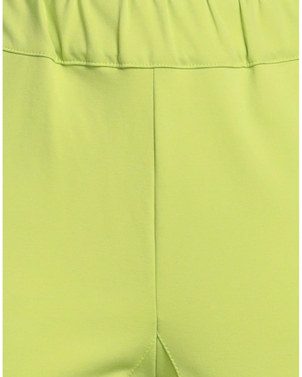 SOHO-T Yellow Lime Pants Cotton, Polyamide, Elastane