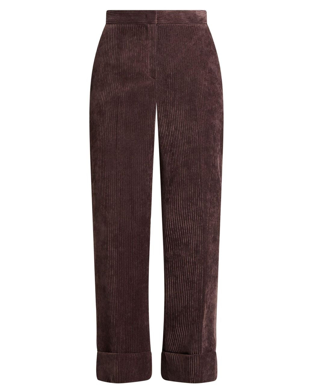 Via Masini 80 Purple Pants Polyester, Nylon, Elastane