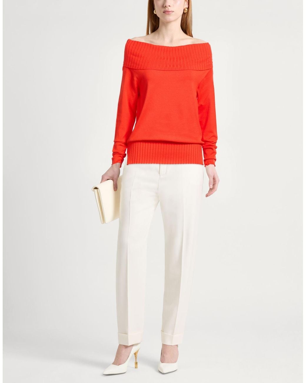 Liviana Conti Red Sweaters