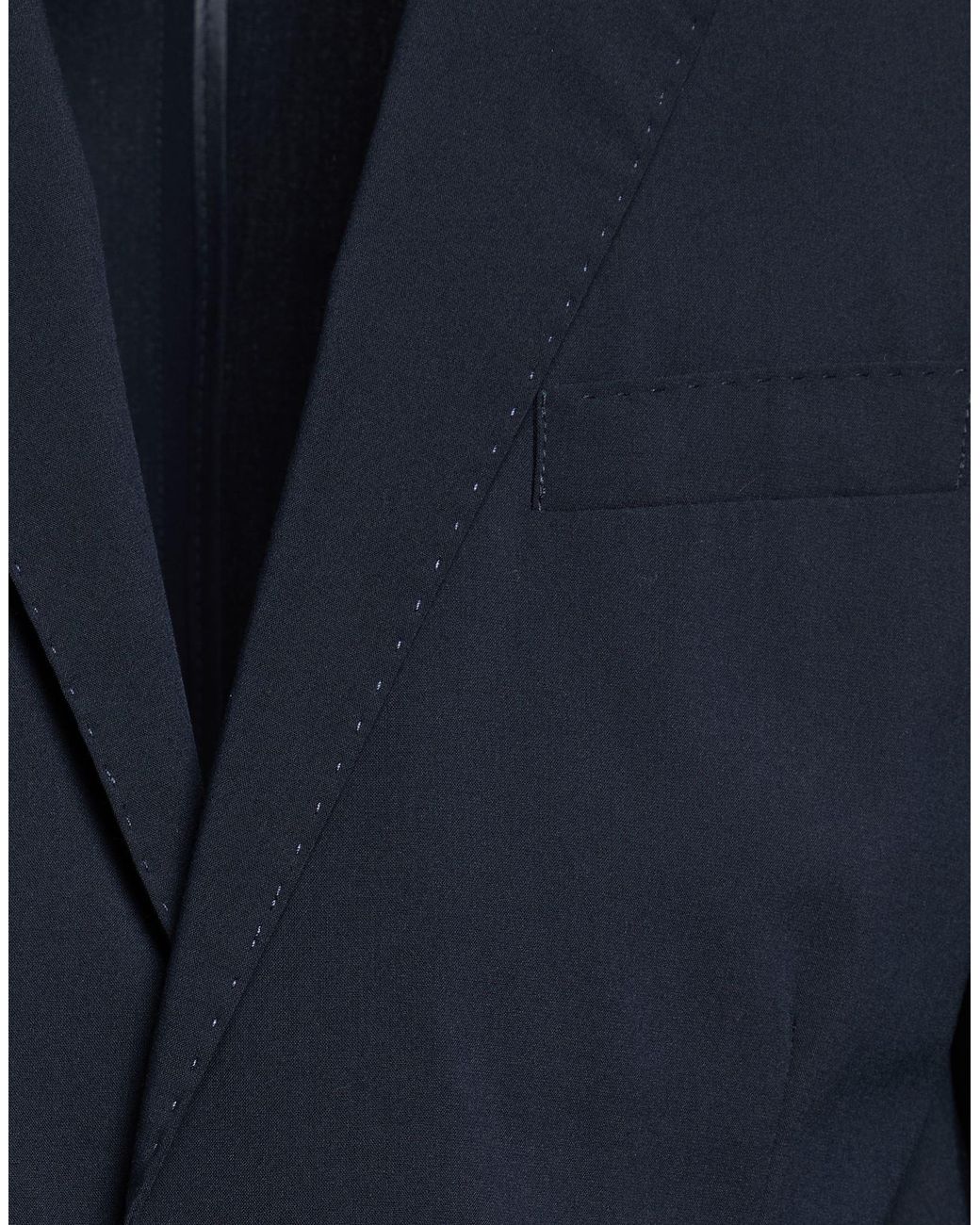 Squad² Blue Suit Polyester, Viscose, Elastane for men
