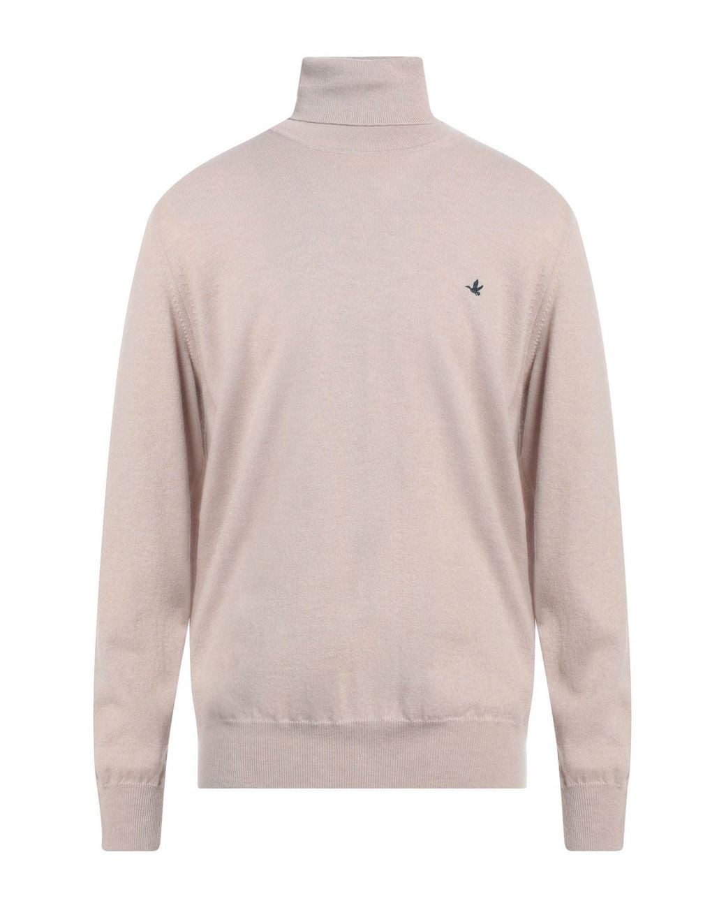 Brooksfield Pink Sand Turtleneck Virgin Wool for men