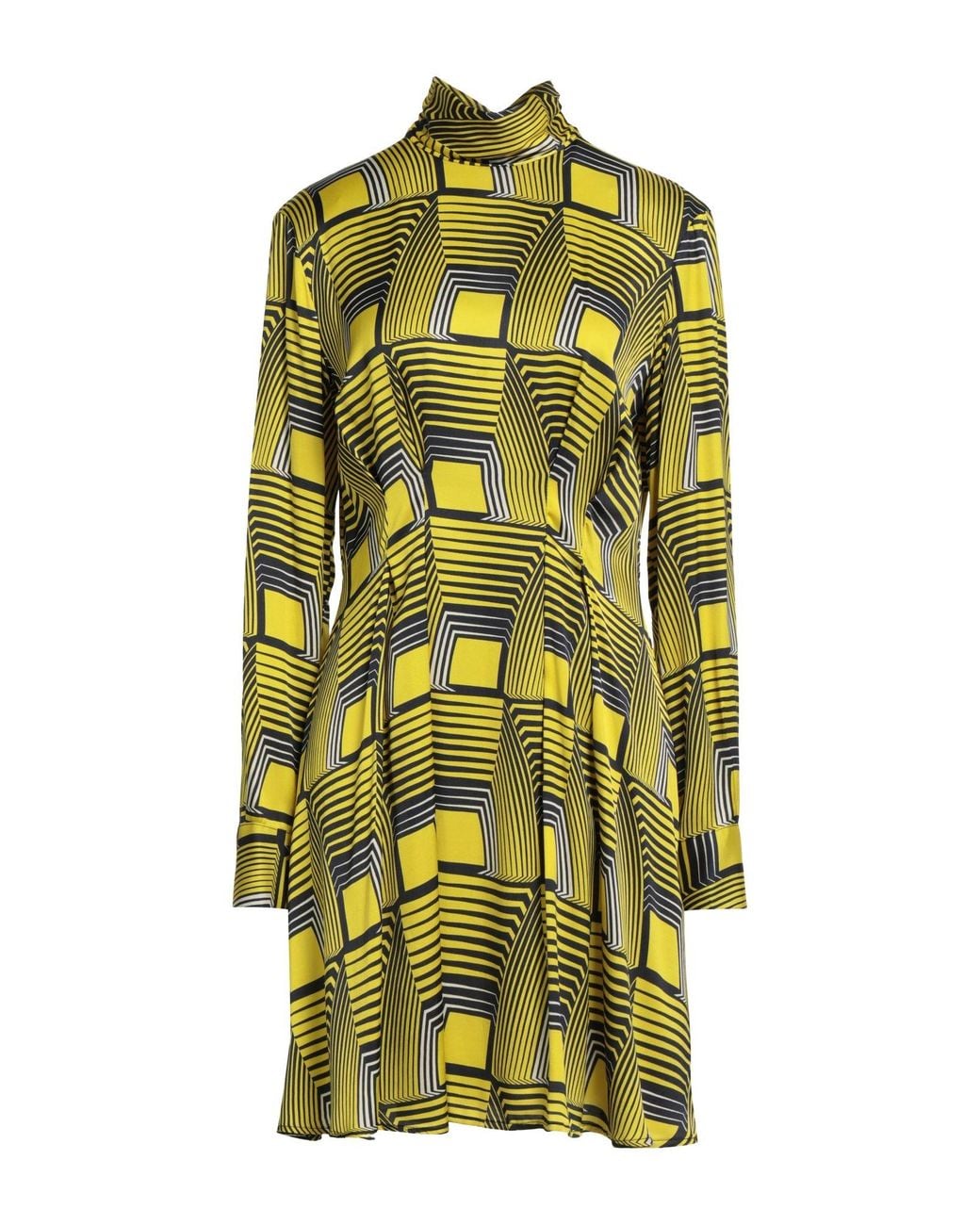 Ottod'Ame Green Mini Dress Viscose