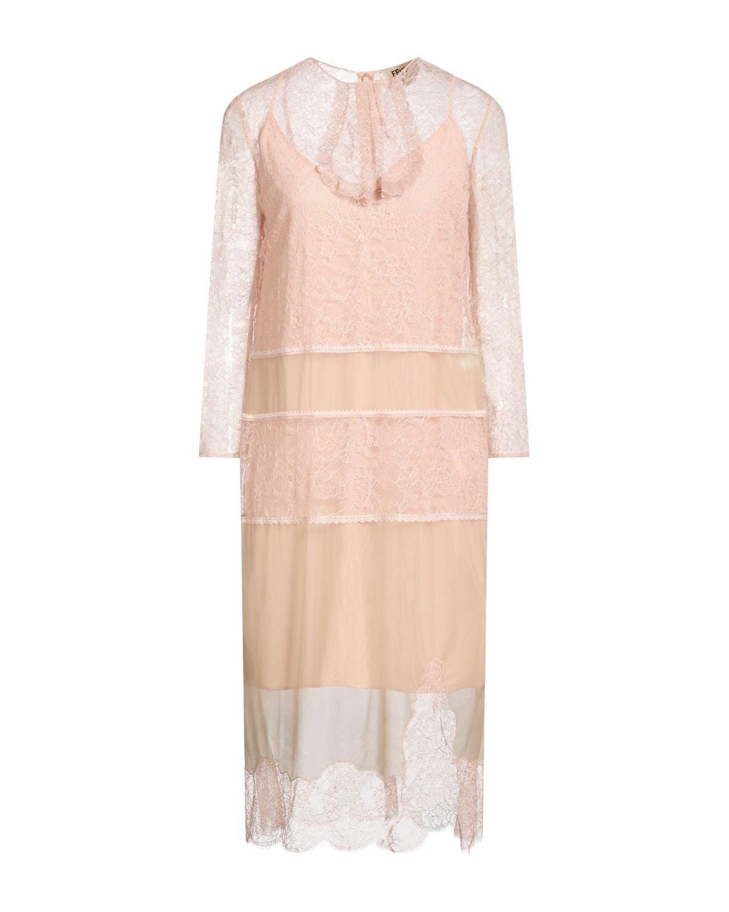 Fendi Pink Midi Dress
