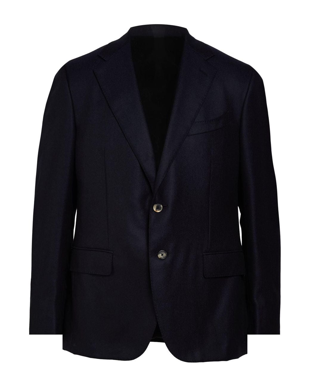 Caruso Blue Blazer Wool, Cashmere for men