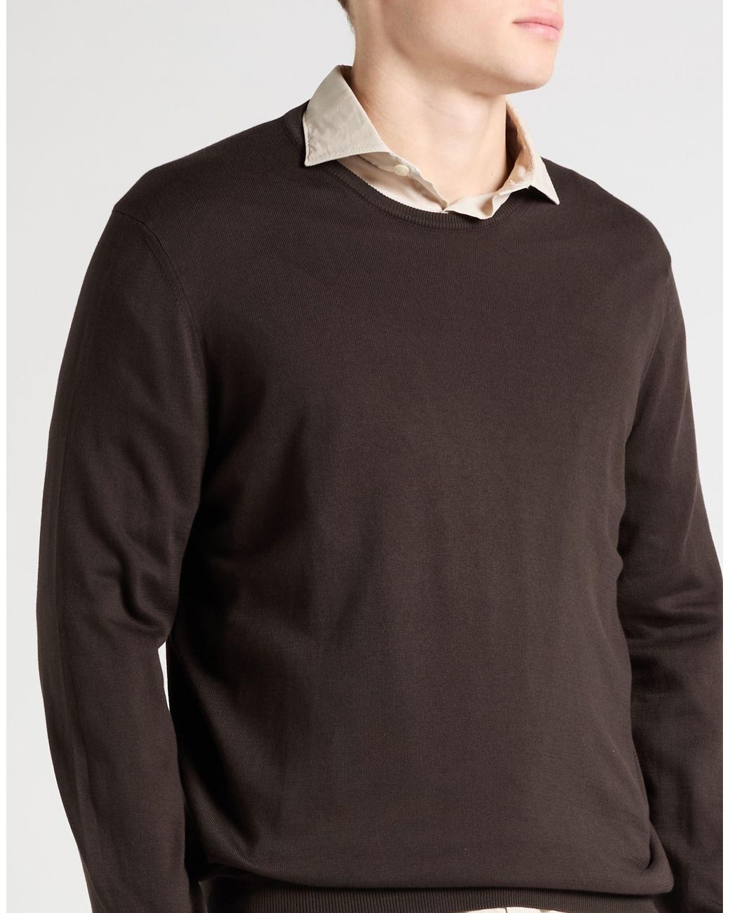 Rossopuro Black Sweater for men