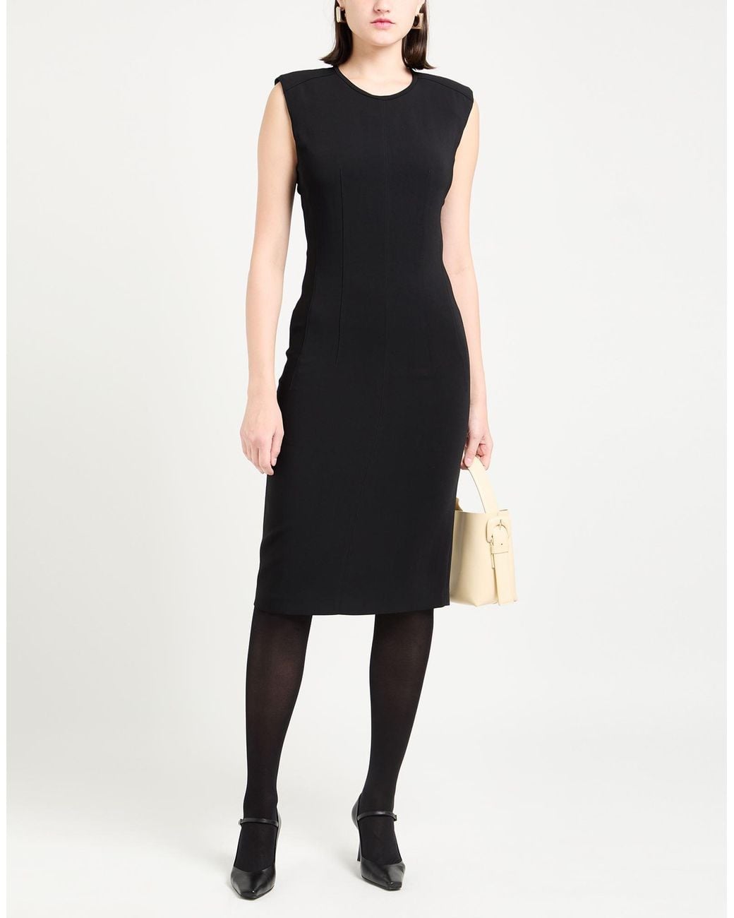 Pinko Black Midi Dress