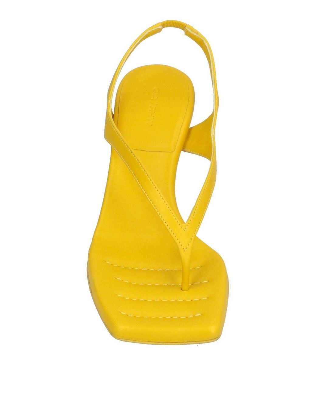 GIA RHW Yellow Thong Sandal