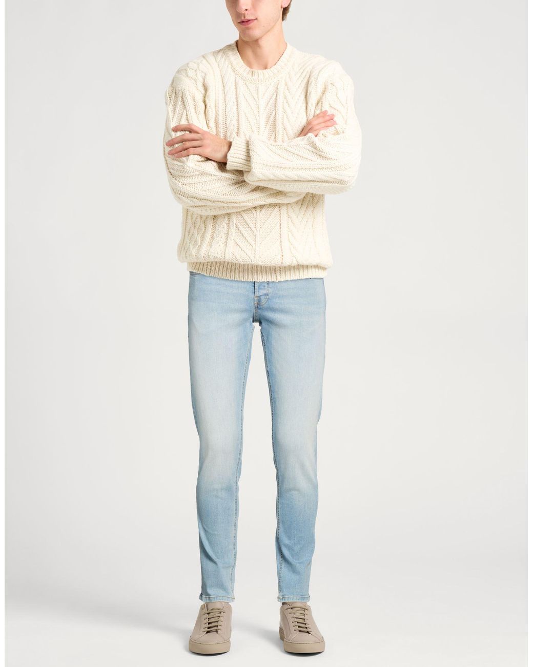 Jack & Jones Blue Jeans Cotton, Elastane for men