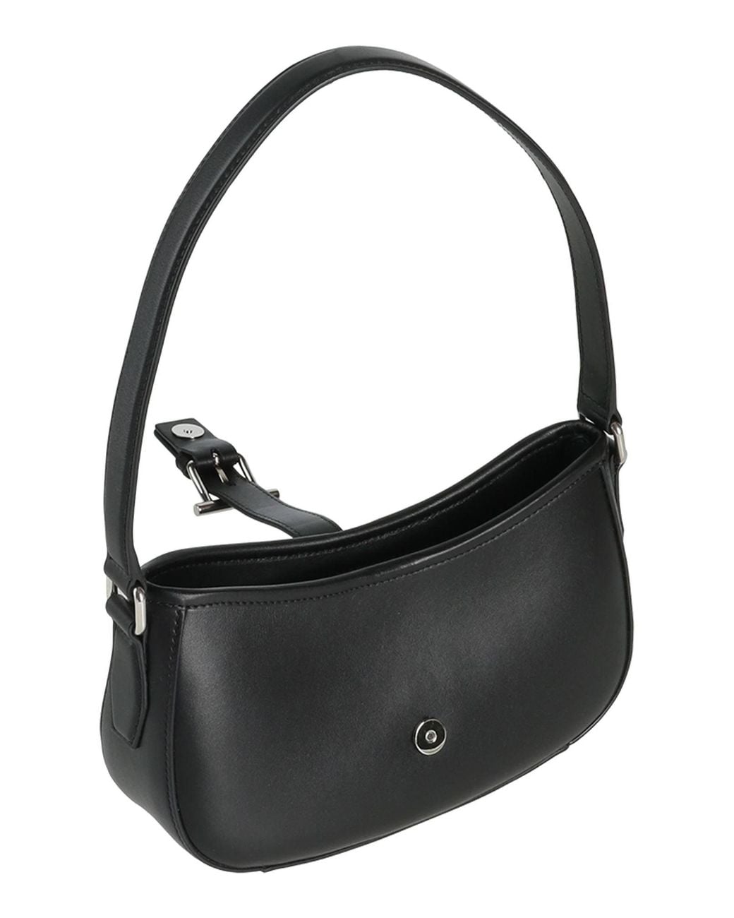 McQueen Black Shoulder Bag Leather