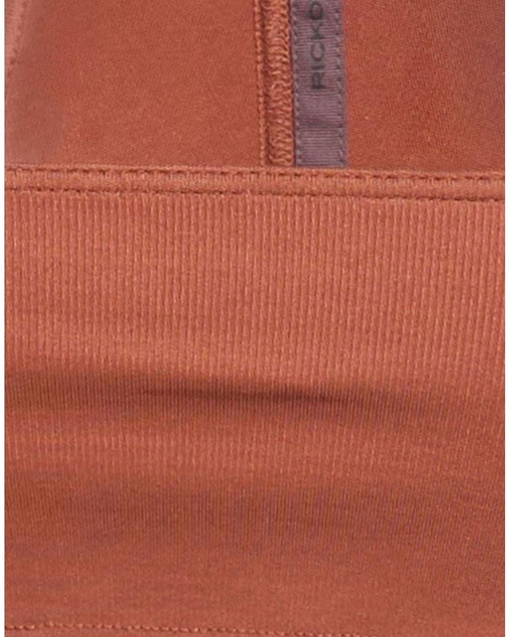 Rick Owens Brown Top Viscose, Polyamide, Elastane
