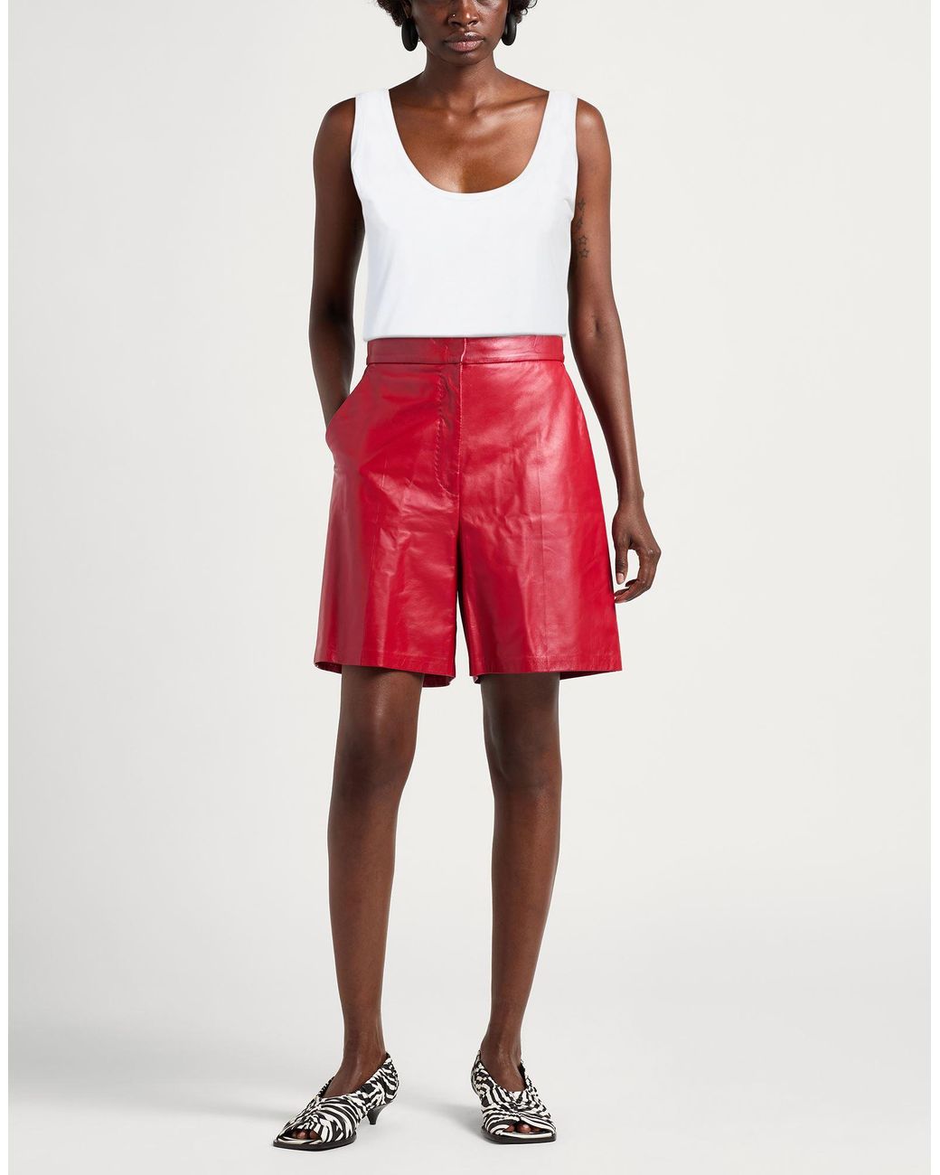 Rossopuro White Tank Top