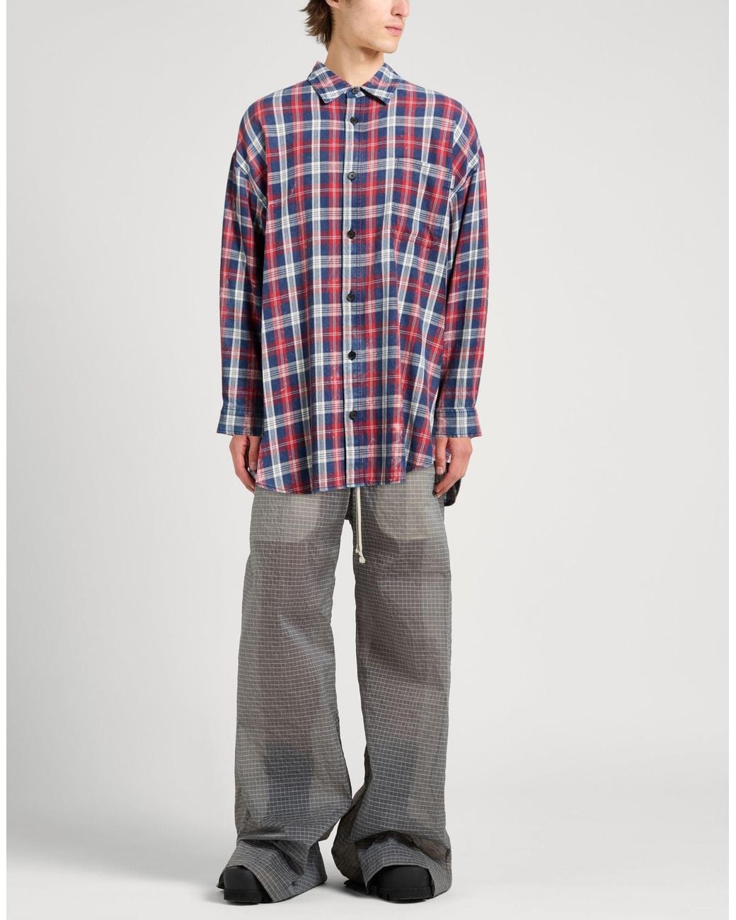 Juun.J Blue Shirt Cotton for men