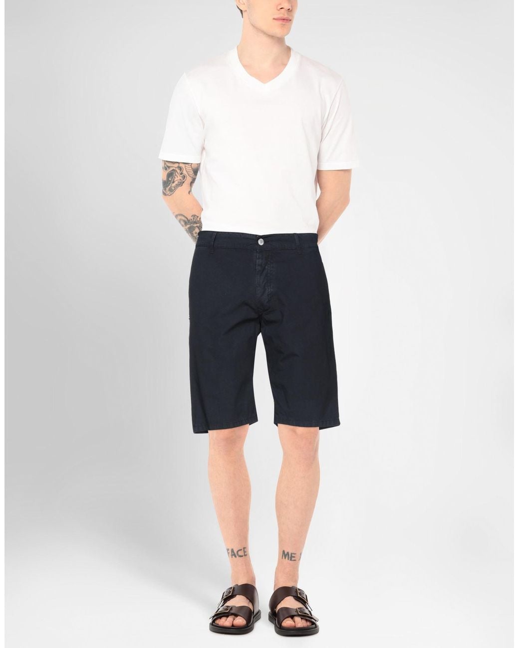 Daniele Alessandrini Blue Shorts & Bermuda Shorts for men