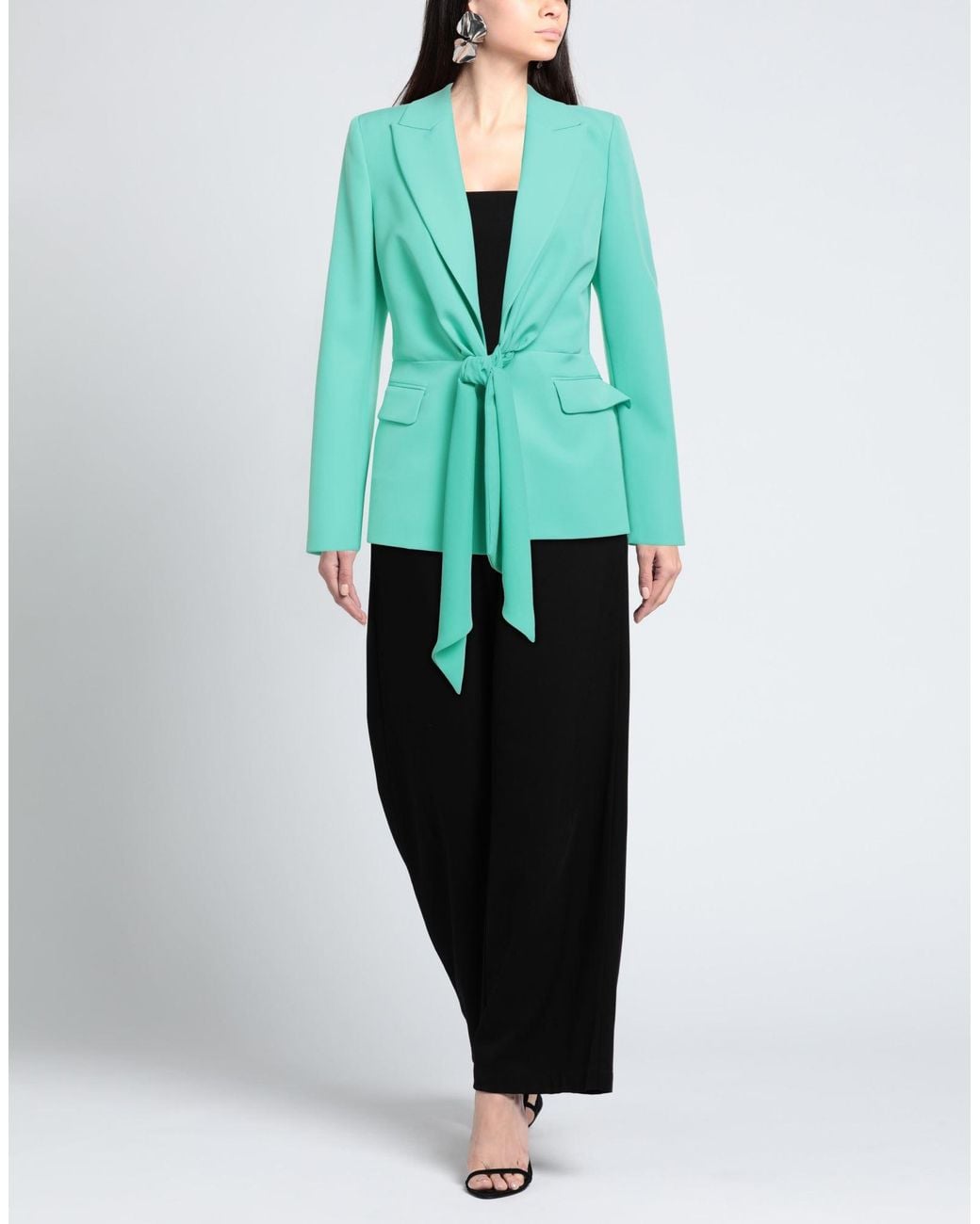 Camilla Green Blazer Polyester, Elastane