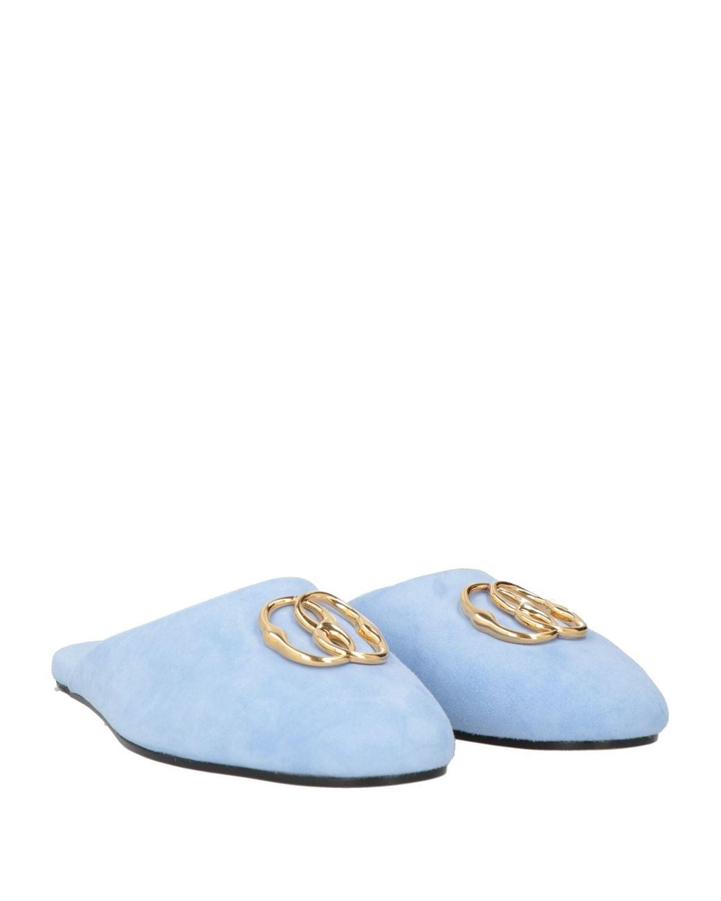 Bally White Mules & Clogs Goat Skin