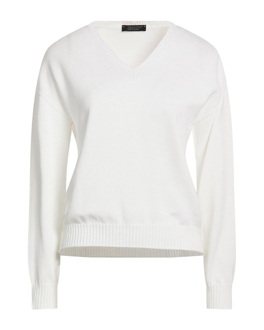 Aragona White Sweaters