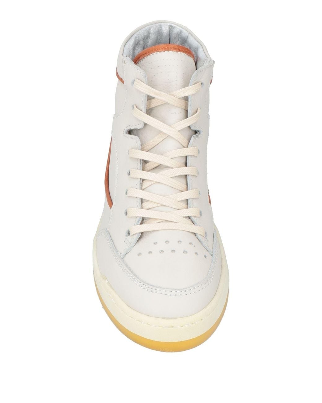 Mjus White Sneakers Leather