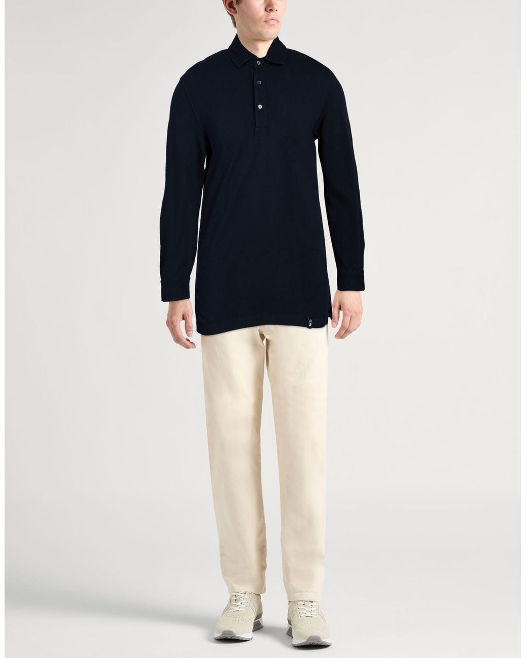Drumohr Blue Polo Shirt for men