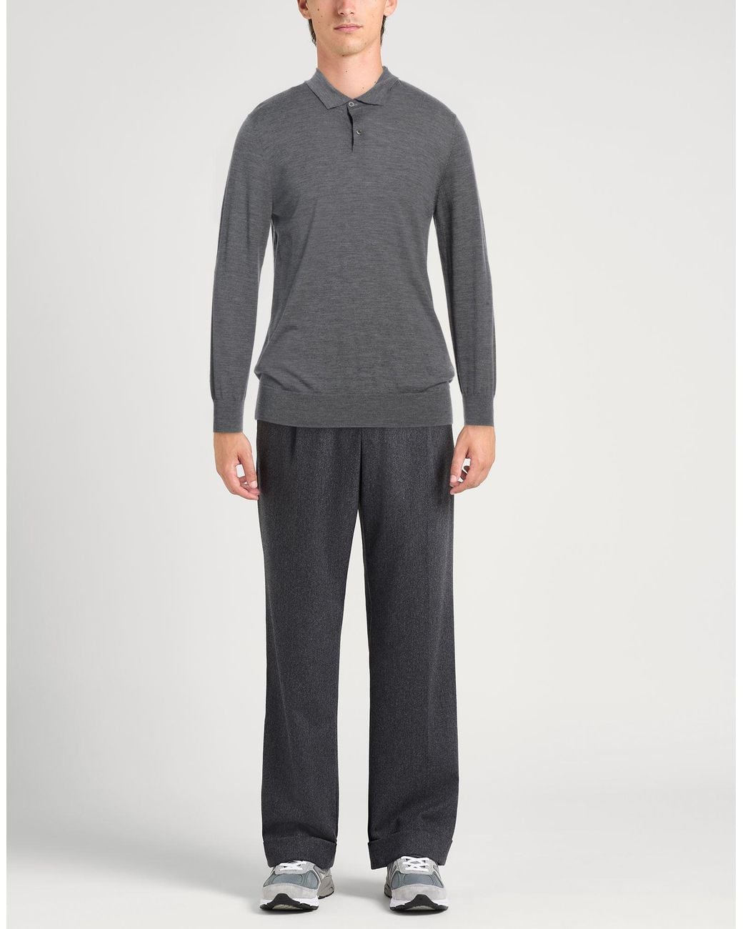 Ballantyne Gray Jumper for men