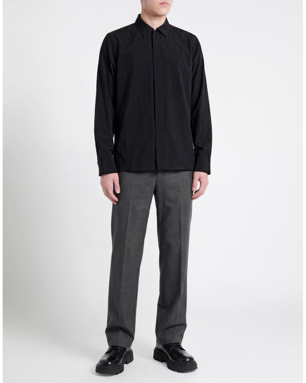 Rag & Bone Black Jacket Wool, Polyester for men