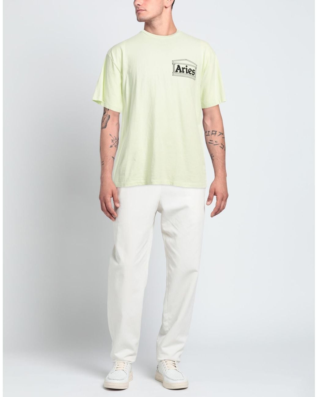 Camiseta Aries de hombre de color White