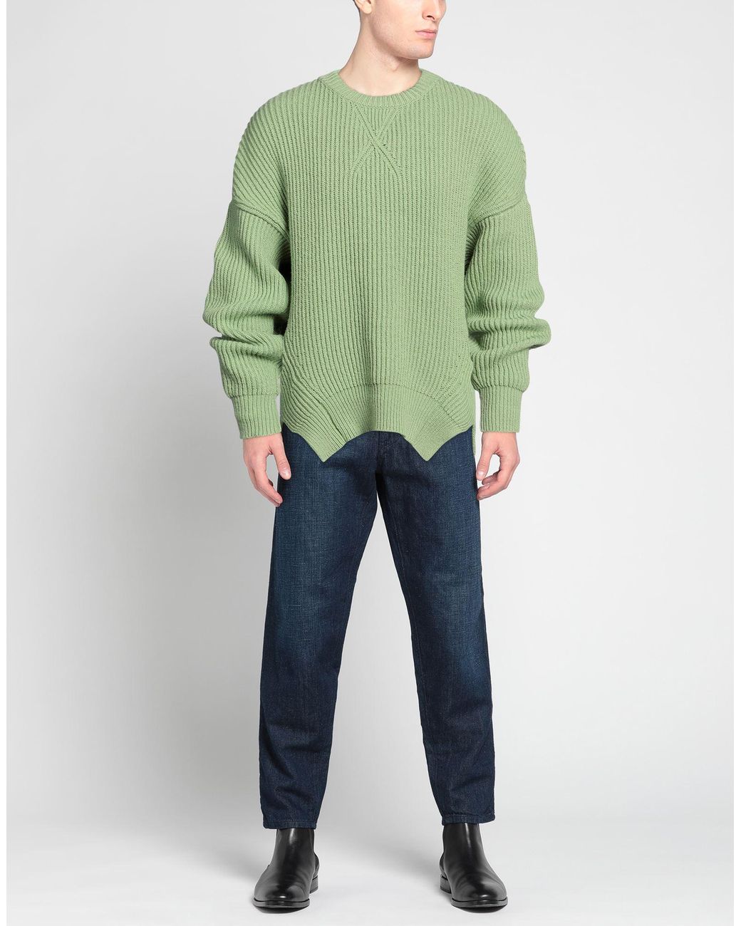 Jil Sander Green Sweater for men