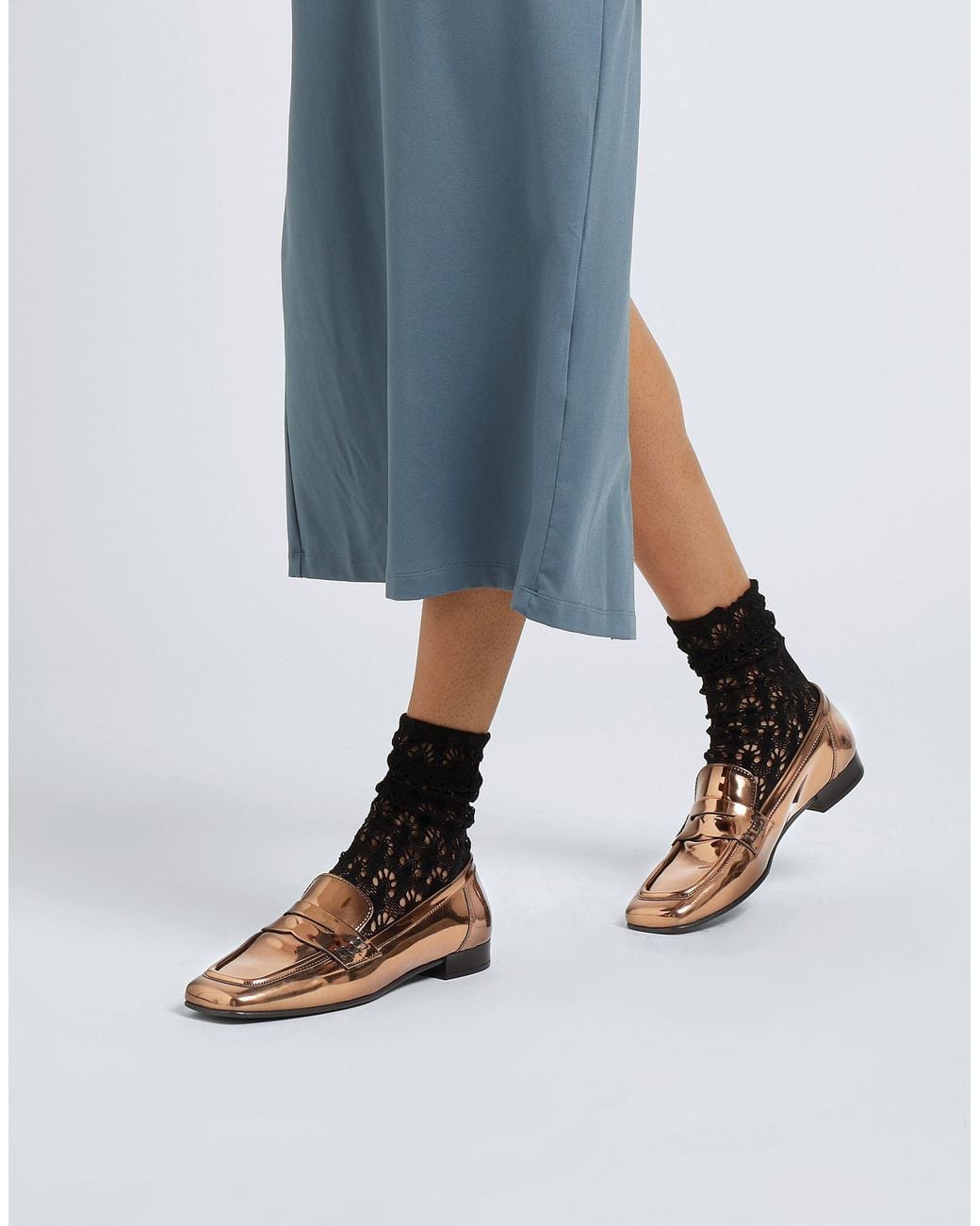 8 by YOOX Pink Loafers