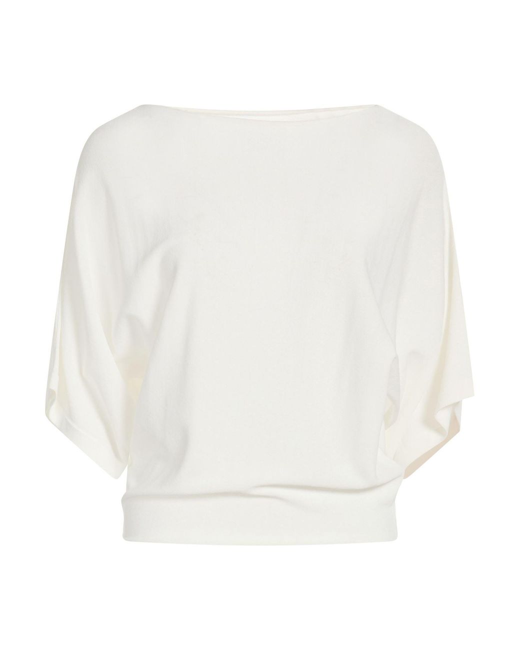 Alpha Studio White Pullover