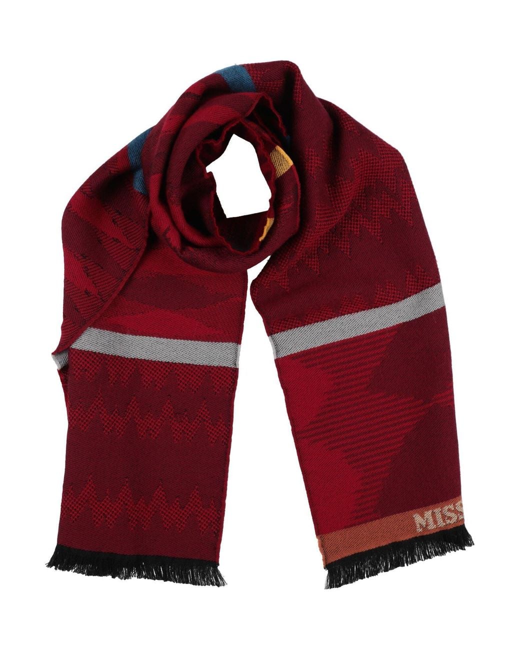 Sciarpa di Missoni in Red da Uomo