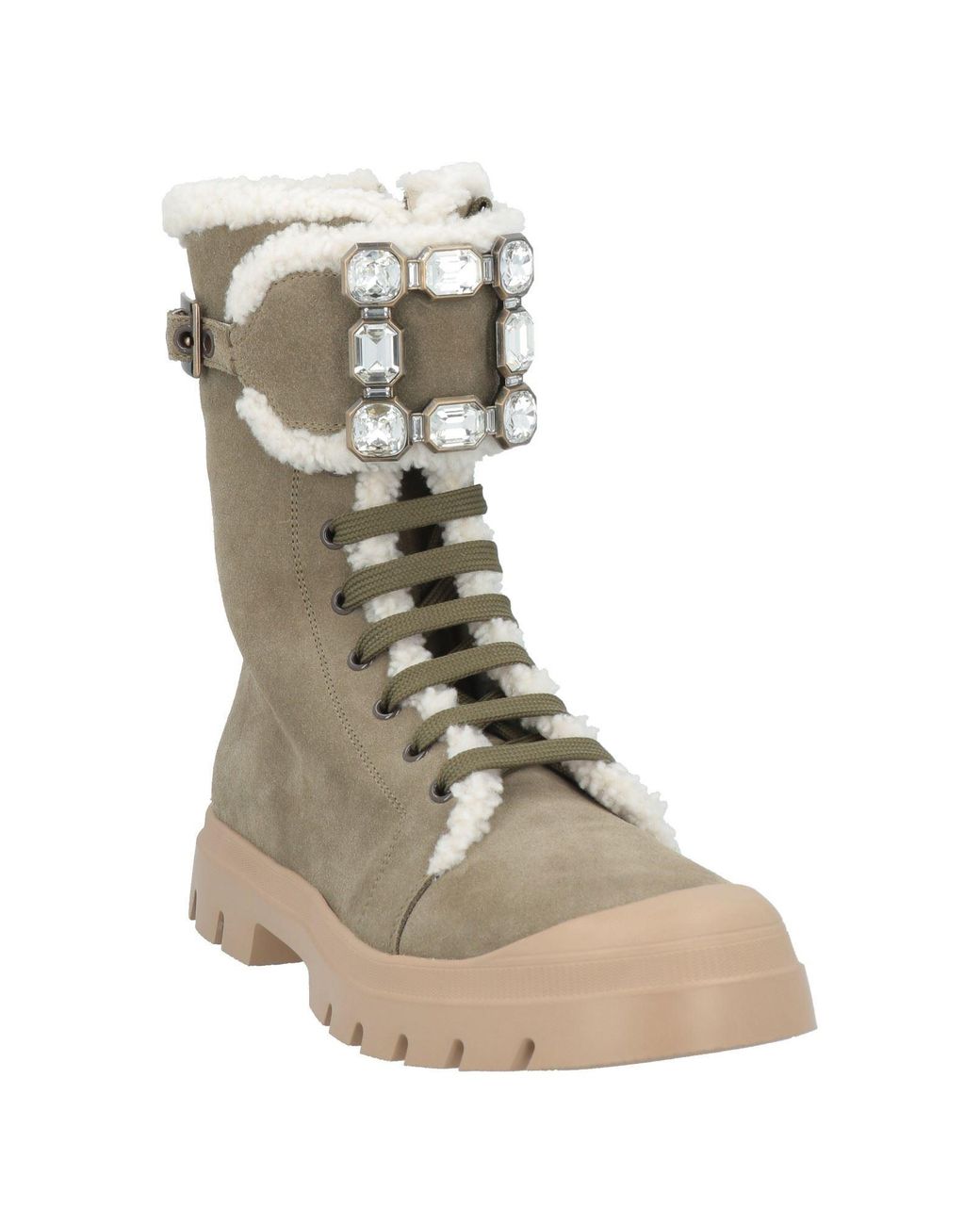 Roger Vivier Natural Ankle Boots