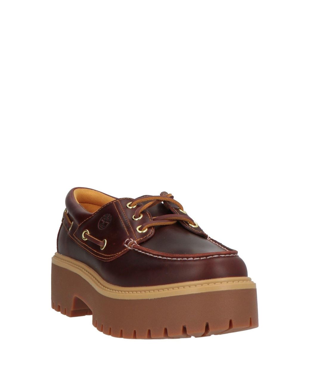 Timberland Brown Lace-Up Shoes