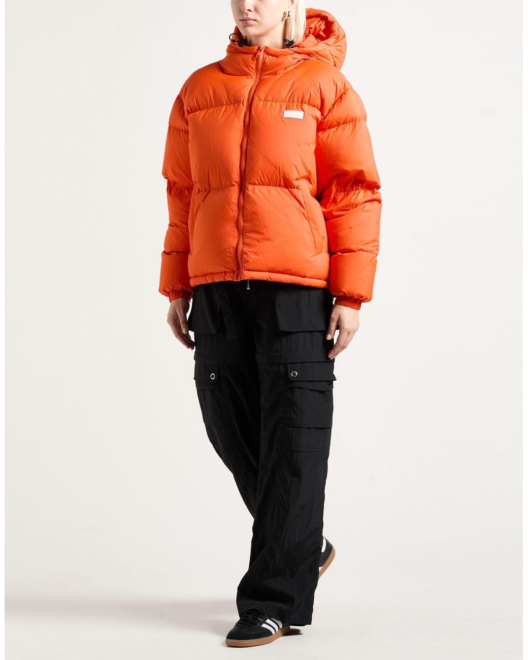 MSGM Orange Puffer