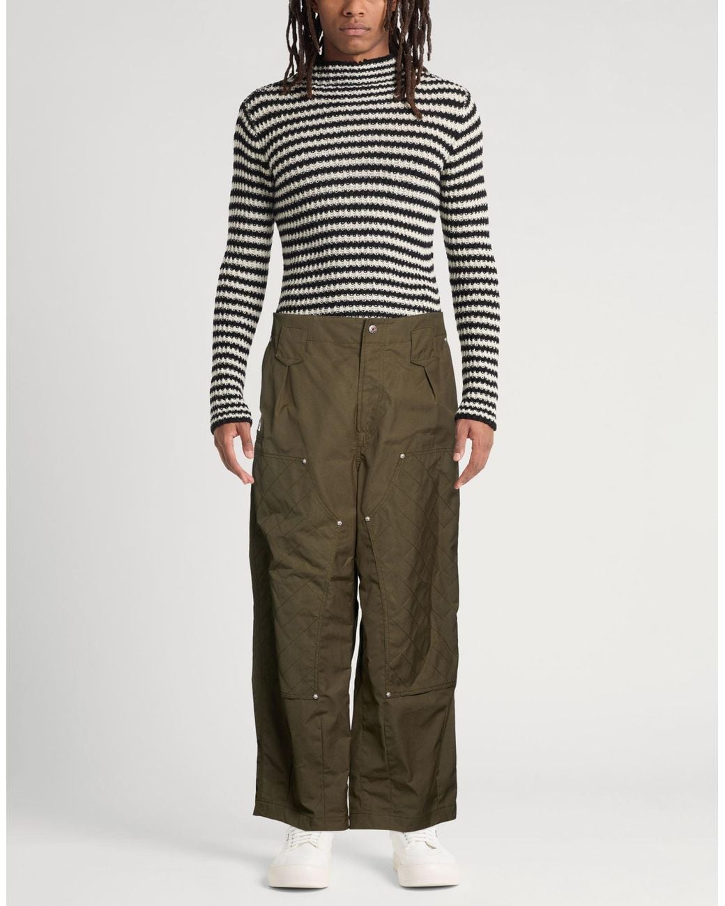 KENZO Green Pants for men