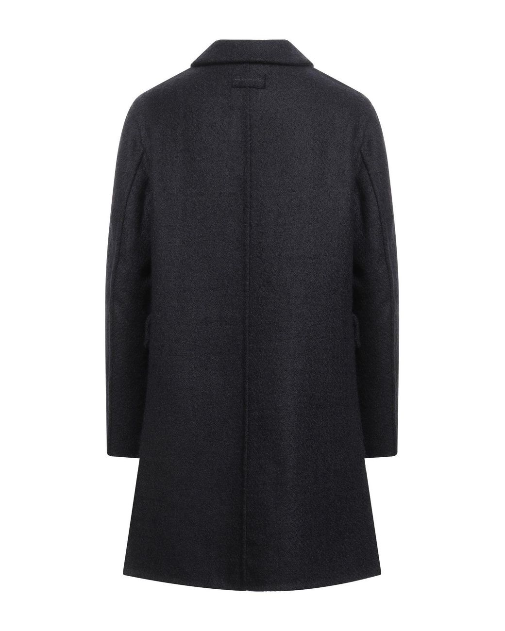 Givenchy Blue Midnight Coat Wool, Polyamide, Cotton for men