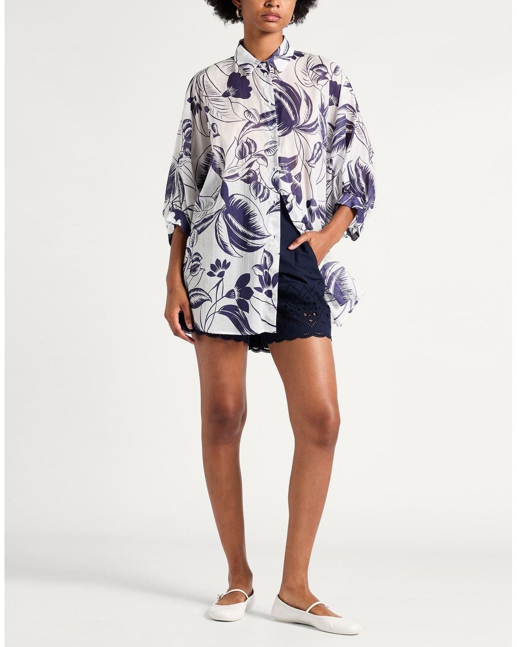 Robert Friedman White Shirt Cotton